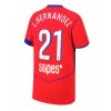 Paris Saint-Germain Lucas Hernandez #21 Tredjedrakt 2025-26 Kortermet